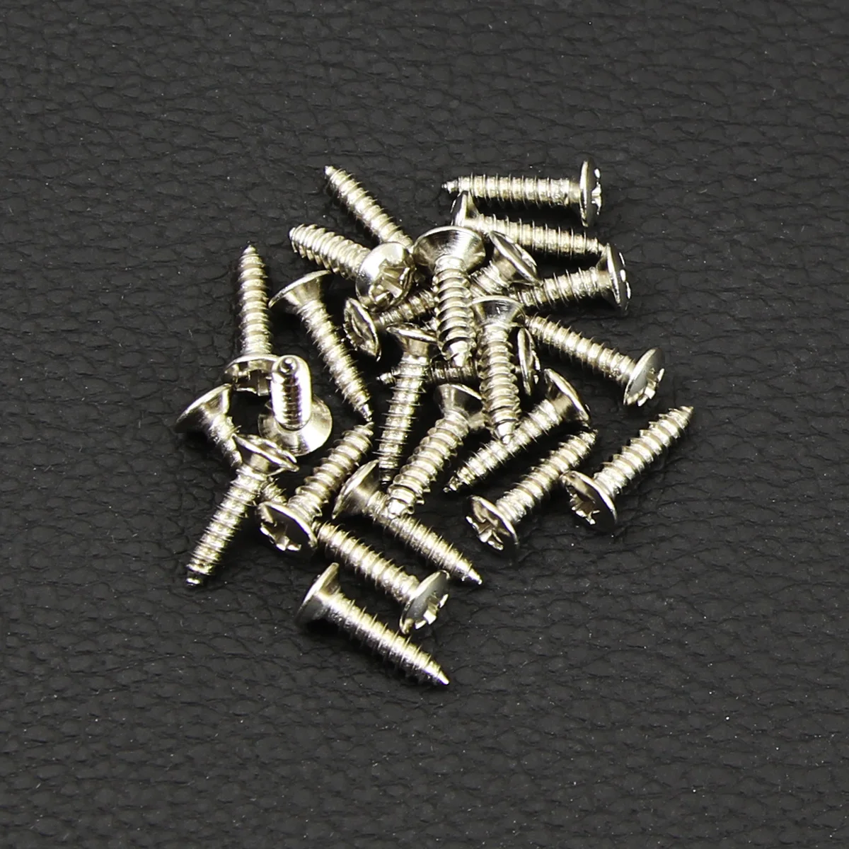 

FLEOR 100PCS Guitar Pickguard Screw Back Plate Mounting Screws 3x12mm