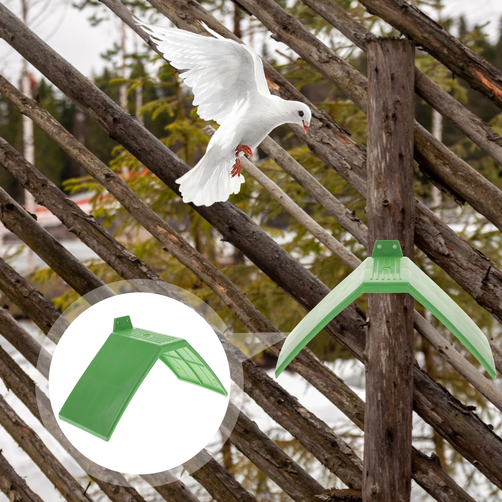 

10 Pcs Pigeon Stand Bird Cage Dwelling Plastic Rest Barbecue Lightweight Pigeons Perches Dove Roost Frame Supplies