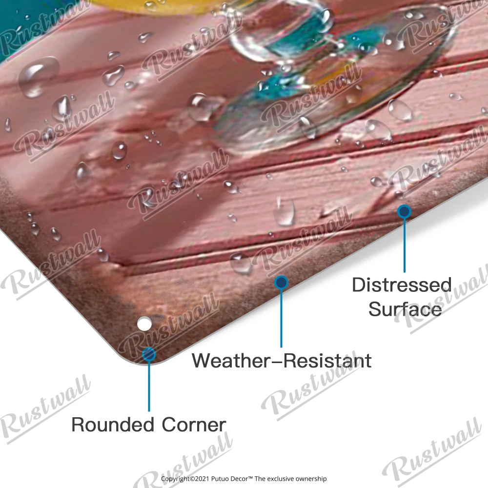 Металлическая табличка с рисунком ржавчины ВИНТАЖНАЯ фотография для мужской