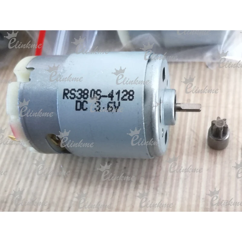 3.6V DC motor RS380S-4128DC of Electric screwdriver(The shaft(protrudes) 6mm ) | Woodworking Machinery Parts