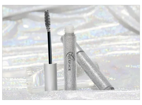 Тушь для ресниц NICEFACE Diamond Twinkle с блестящими частицами Быстросохнущая пленка Формирующая сверкающими бриллиантами Ослепительная