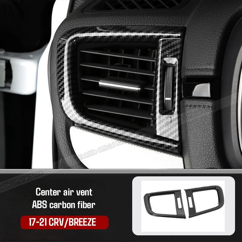 

Панель переключения передач для Honda 17-21 CRV BREEZE, центральное управление, задняя крышка воздуховыпускного отверстия, аксессуары для салона из углеродного волокна