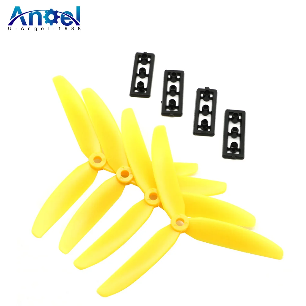 4 шт./лот 5030 пропеллер 3-лопастной реквизит CW CCW (ABS) Мультикоптер для ZMR250 QAV250 C250 Квадрокоптер реквизит Дрон (2 пары)