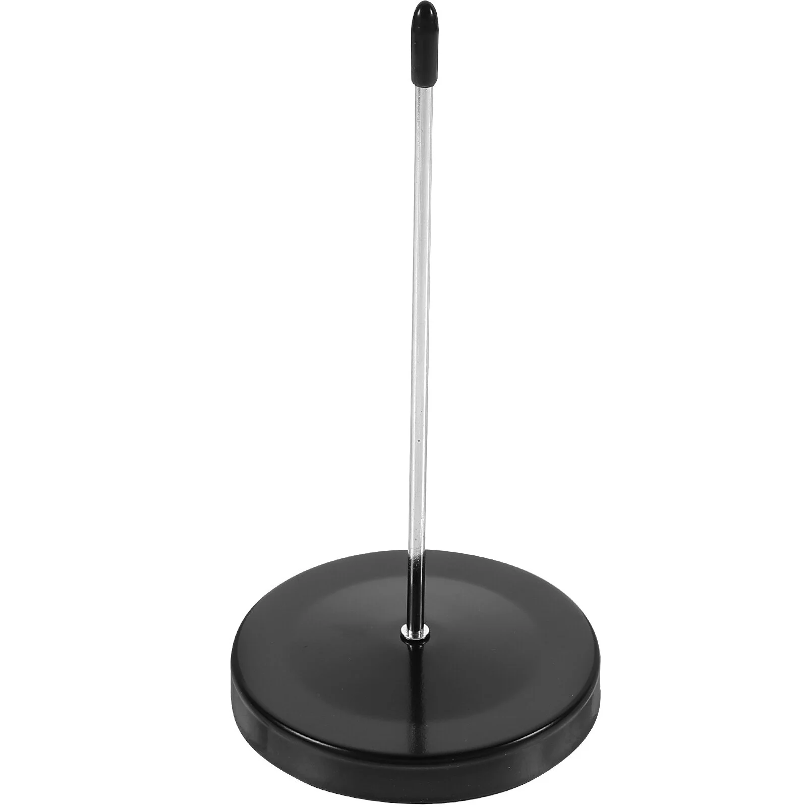 

1PC Desk Straight Rod Check Spindle Holder Anti-Corrosive Bill Holder with Round Base for Restaurant Kitchen Office Hotel