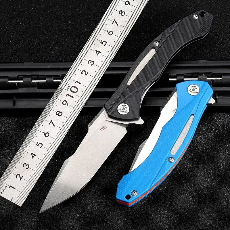 

Складной нож с стальным подшипником D2, высокопрочный резак для самообороны, для холодного оружия, уличный портативный резец Sharp a Foldi
