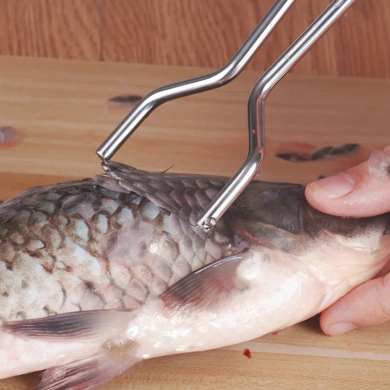 

Нож для бритья, скребок для рыбьей чешуи, терка из нержавеющей стали, инструмент для очистки мяса бытовой