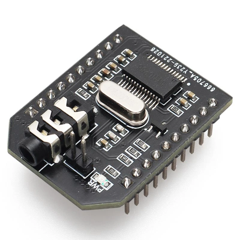 

SYN6288 Voice Sensor Module Intelligent Voice Communication Control Module Compatible With Arduino Expansion Board