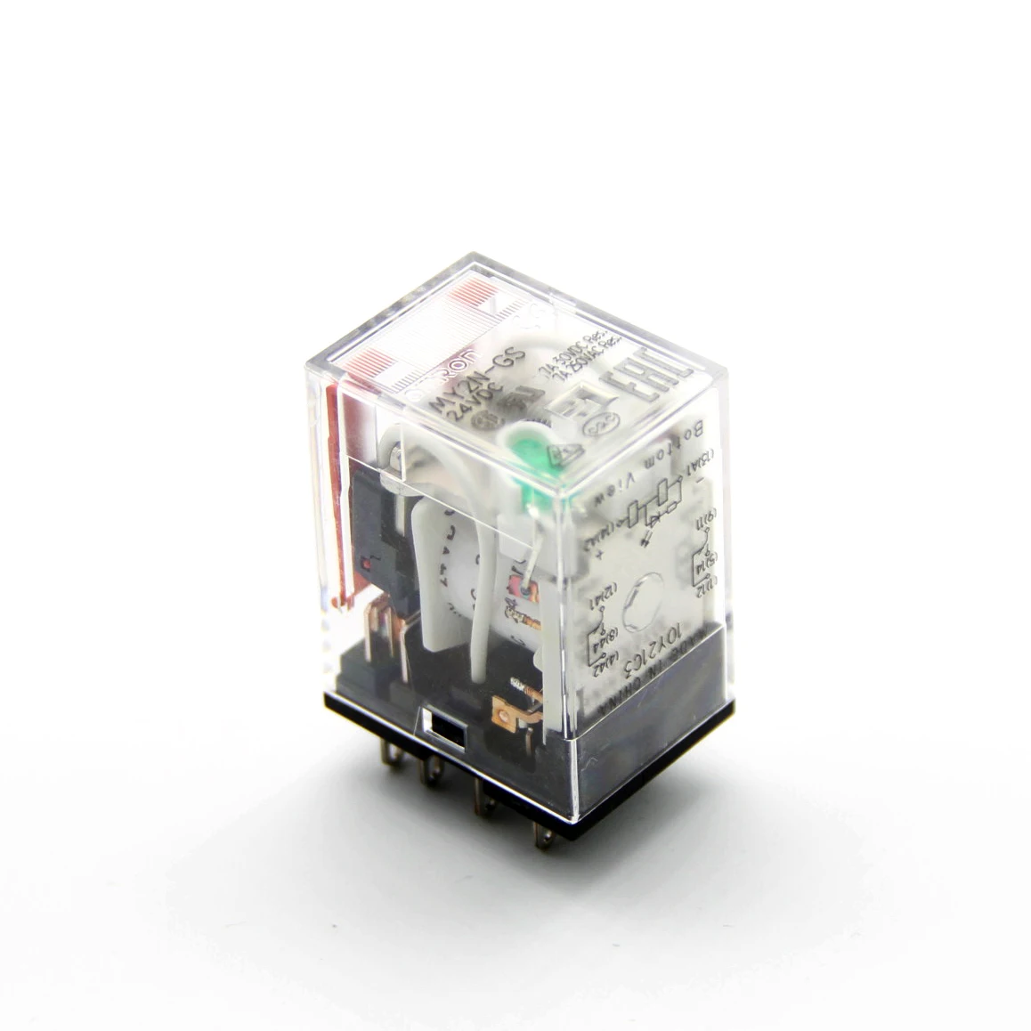 Реле OMRON MY2N-GS / MY4N-GS  AC/DC 12-220В