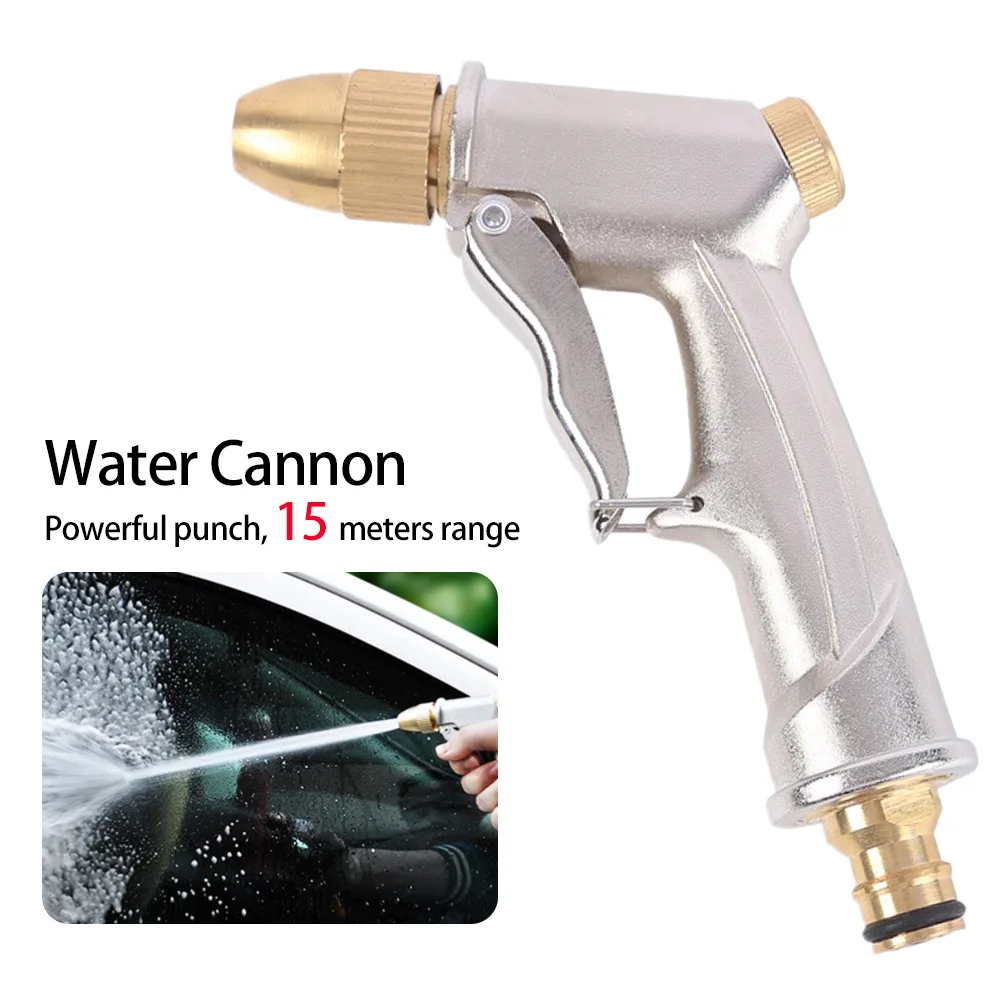 

Aluminum Car Cleaning Water Gun Sprinkler Hose Nozzle High Pressure Car Wash Foam Pot Water Spray Guns Watering Irrigation Tools