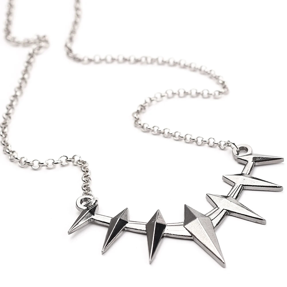 Мужская подвеска с пантерой Marvel черная