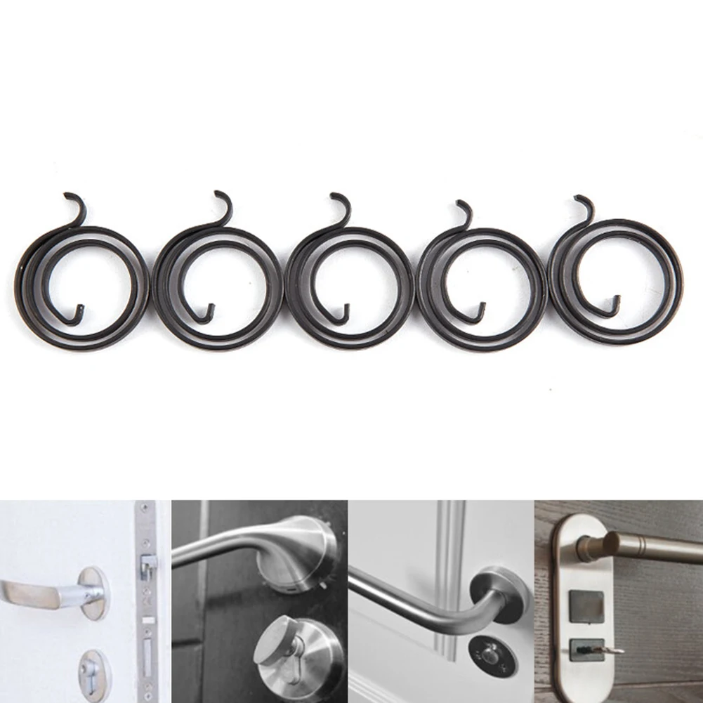 

10pcs Door Knob Handle Replacement Spring Home Door Lever Latch Internal Coil Repair Return Torsion Springs Hardware Fittings