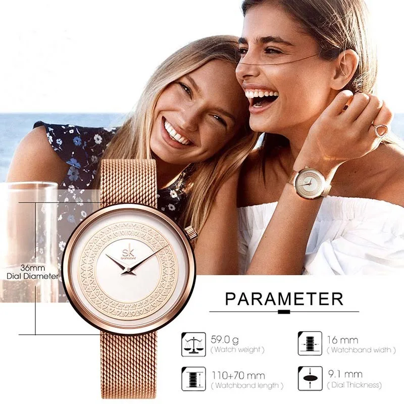 Fashion, Creativity, Simplicity, Individuality, Light Luxury, Versatile Waterproof Women's Quartz Watch, An Amazing Gift