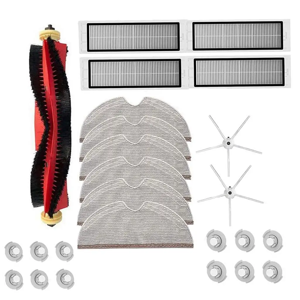 25 шт. сменные аксессуары для пылесоса Roborock S6 S65 S5