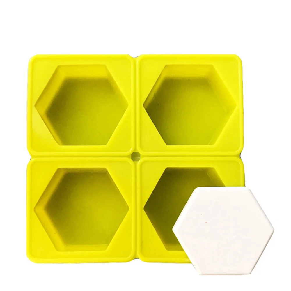 

New 4 Cavity Several Shapes Soap Silicone Mold for Making Soaps 3D Diy Handmade Mould Decoration Wax Candle Cake Tray Tools