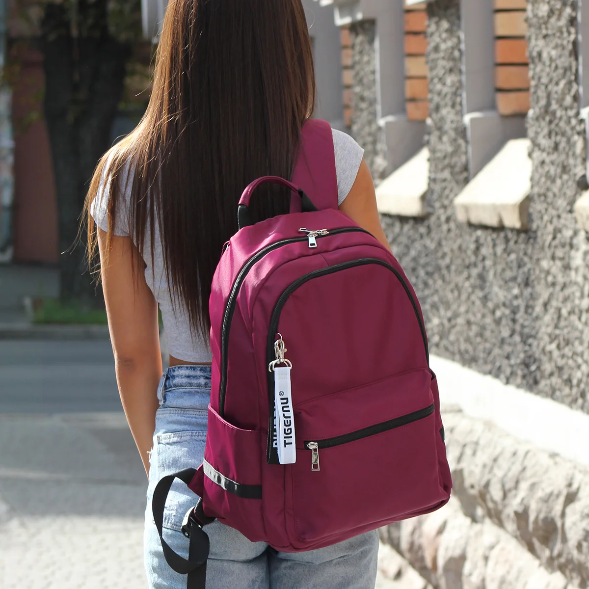 

Women Casual Anti-theft Backpack College Student Bags For Teenager Girls School Backapck Female Schoolbag Travel Mochila