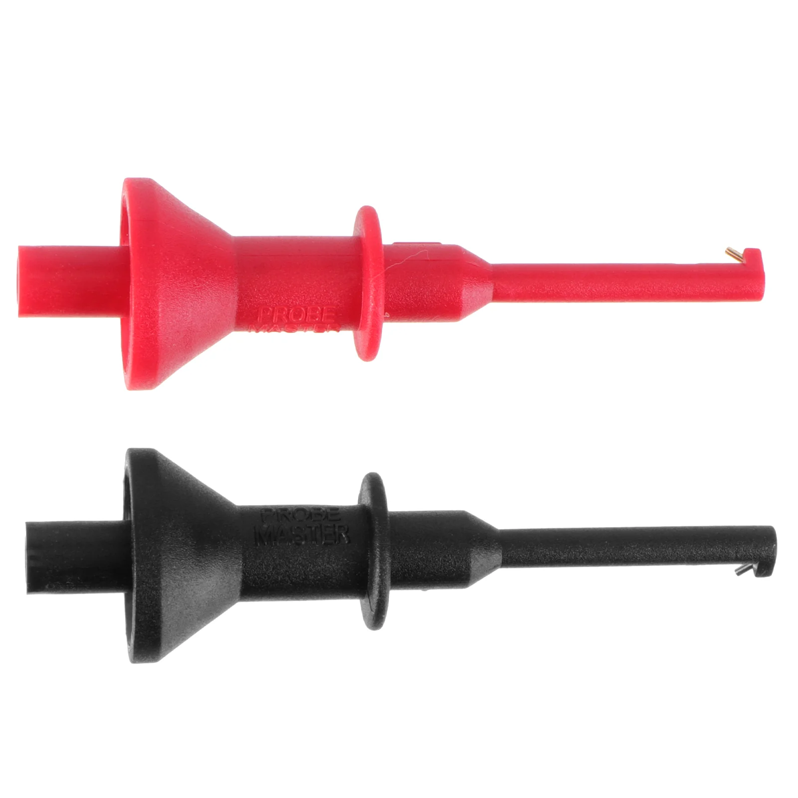 

2 Pcs Banana Plugs Testing Probe Clip Testing Hook Clip Thread Multimeters Test Clip Hook Clip Grabber Test Probe