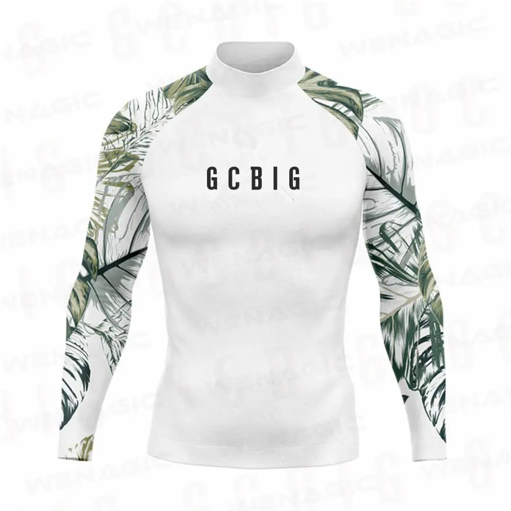 Мужская одежда для серфинга мужской плавающий костюм с длинным рукавом футболка