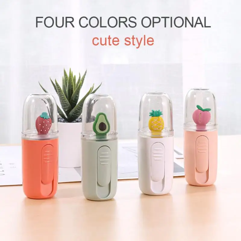 

Mini Nano Mister Sprayer Cooler Facial Steamer USB Rechargeable Mini Humidifier Skin Face Care Moisturizing Nebulizer Beauty Spa