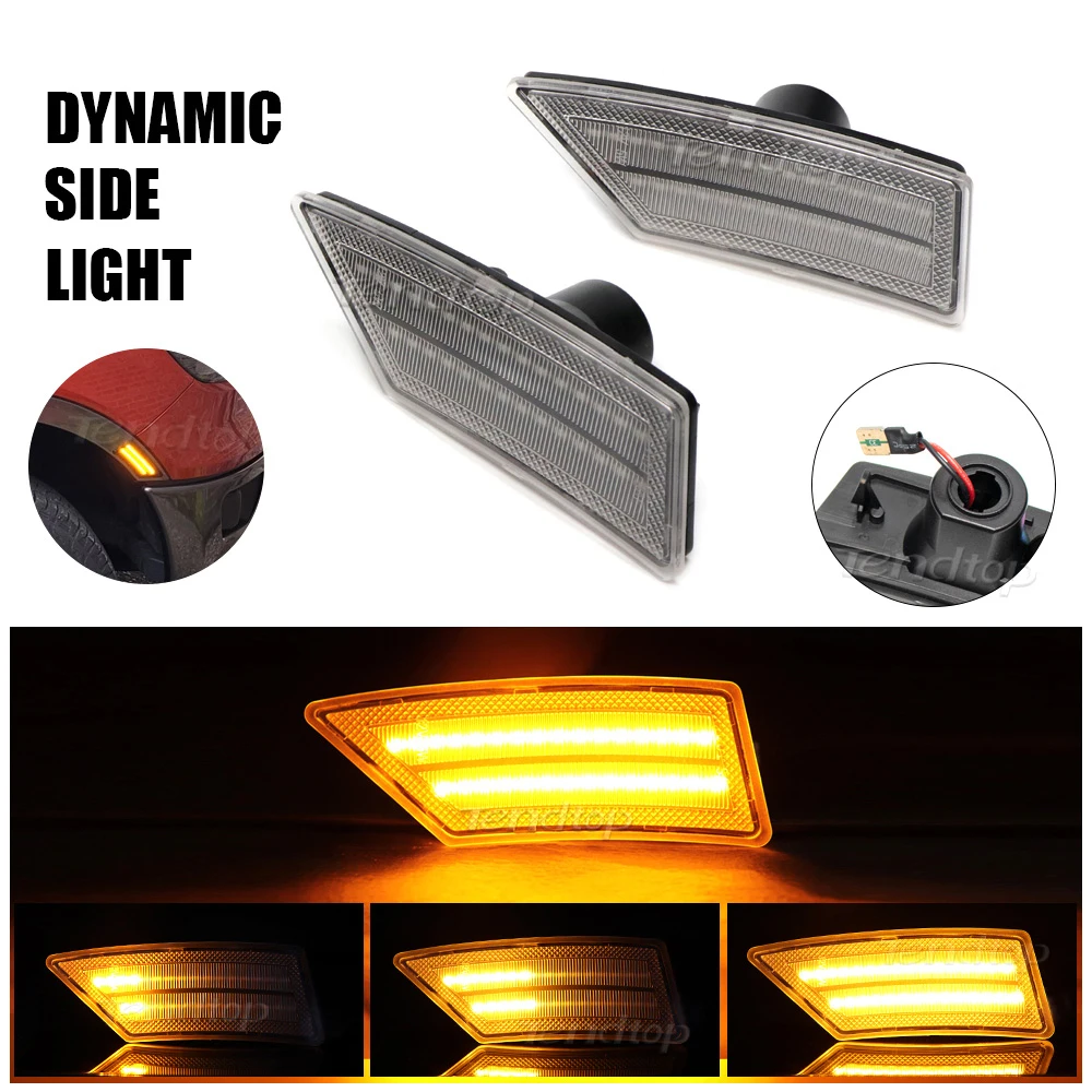 

2 шт., светодиодсветодиодный габаритные огни для переднего бампера