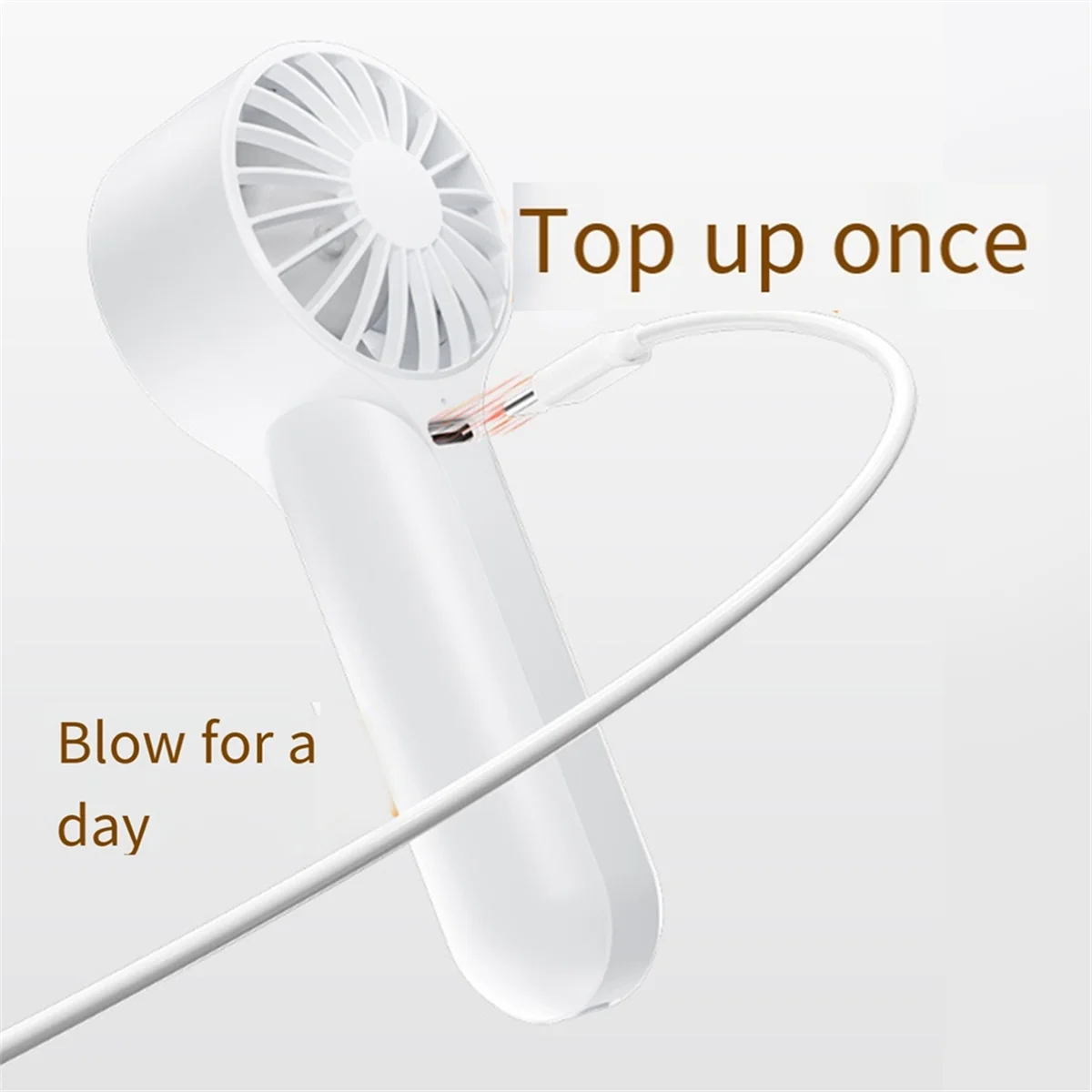 USB перезаряжаемый мини-ручной вентилятор портативный уличный высокоскоростной