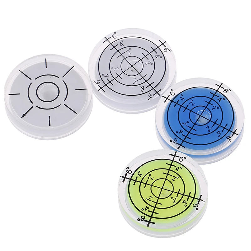 

Precision Spirit Bubble Level Degree Mark Surface Round Circular Measuring Kit