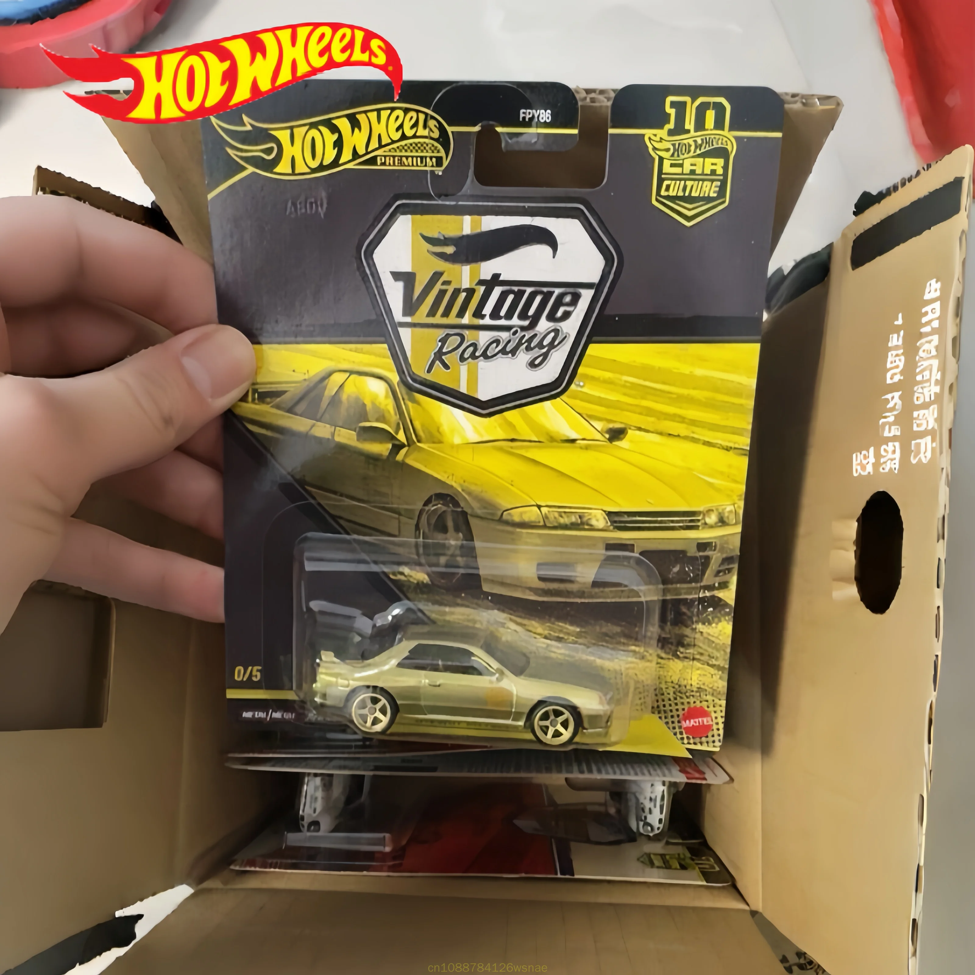 Фото Коллекционные модели Hot Wheels 1:64: винтажные гоночные автомобили Jaguar XJS, Porsche, Corvette, Ferrari 250, Lancia, Nissan из литого сплава – отличный подарок №1