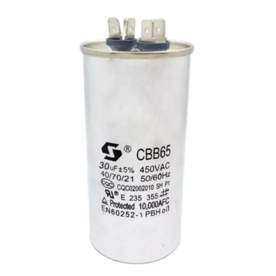 

10pcs new good for air conditioner capacitor 3UF part