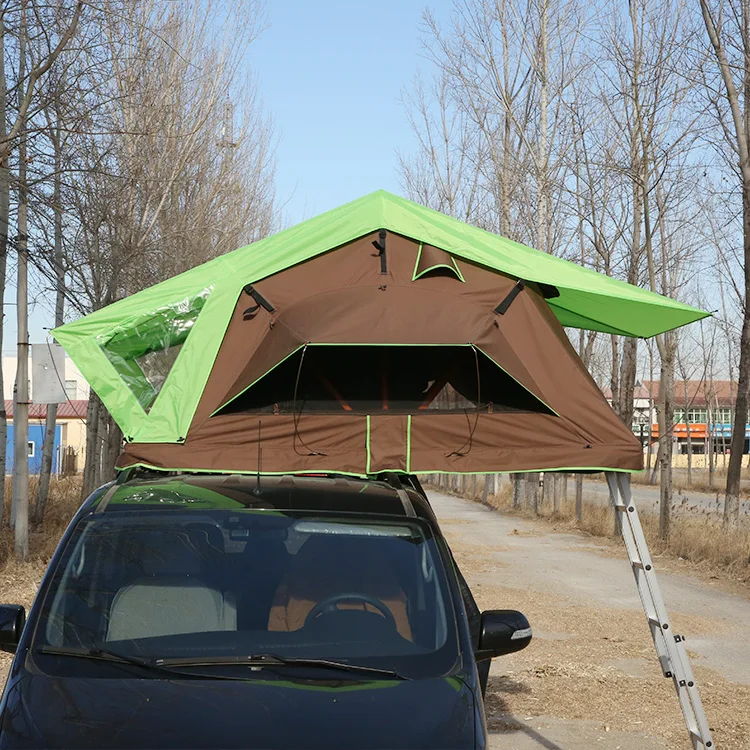 

Unistrengh Big size 3-4 person rooftop tent aluminum roof top outdoor camping car tent for sale