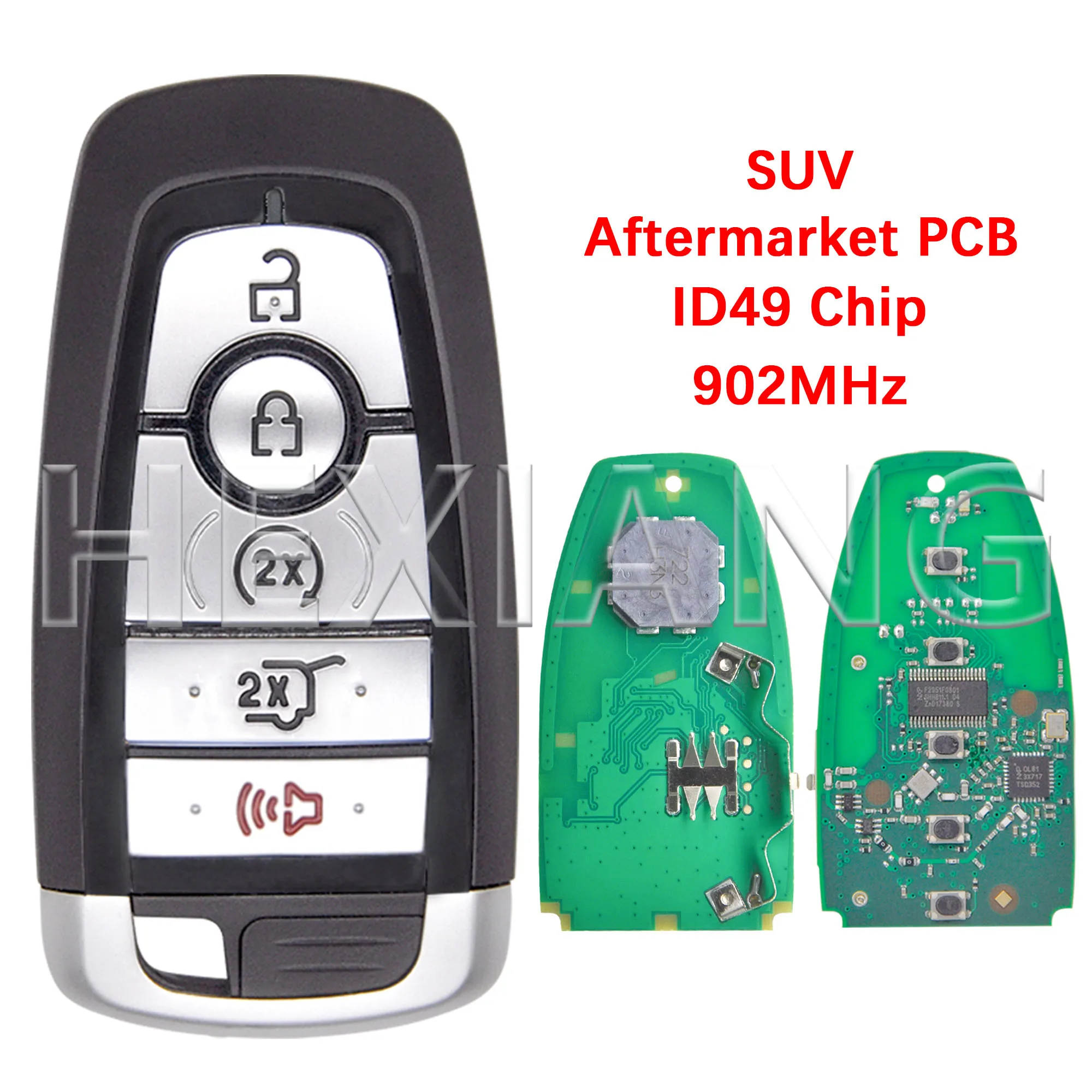 HE ID49Chip 902 МГц бесконтактный автомобильный дистанционный ключ M3N-A2C 931426   JR3T-15K601-BC для Ford Explorer Mustang Edge Expedition Fusion Mondeo