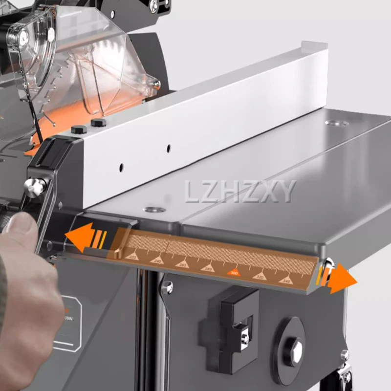 Настольная пила 220 В 2000 Вт мини-настольная электрическая резак регулируемый угол