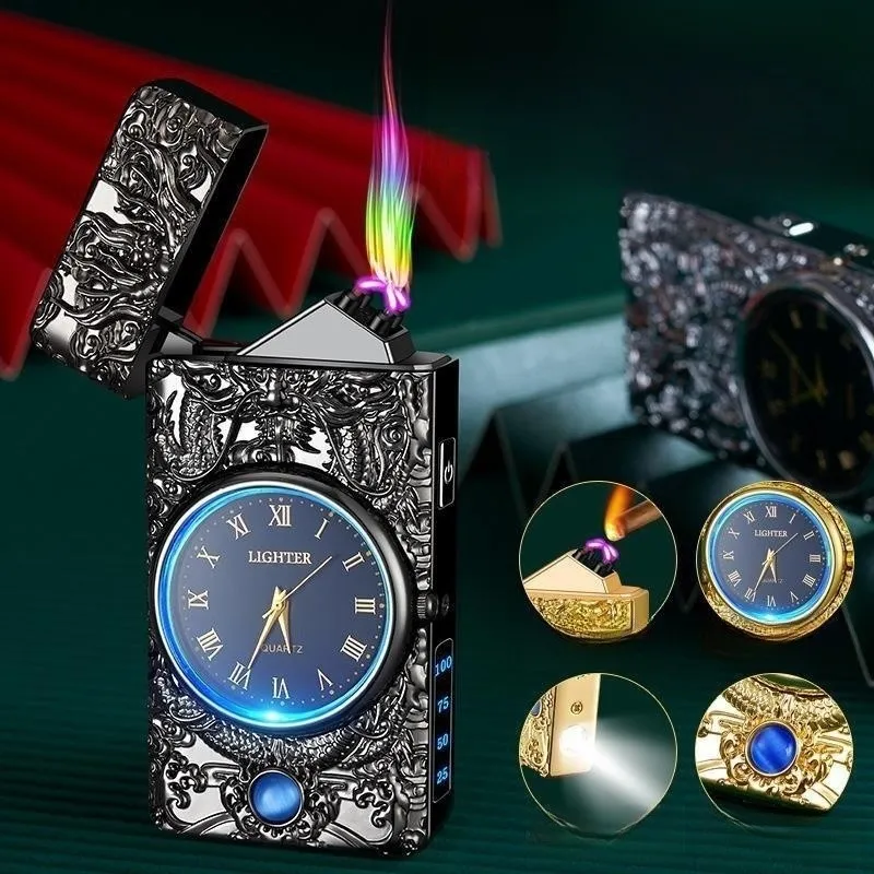 Электрическая ветрозащитная USB зарядка импульсная плазменная зажигалка с