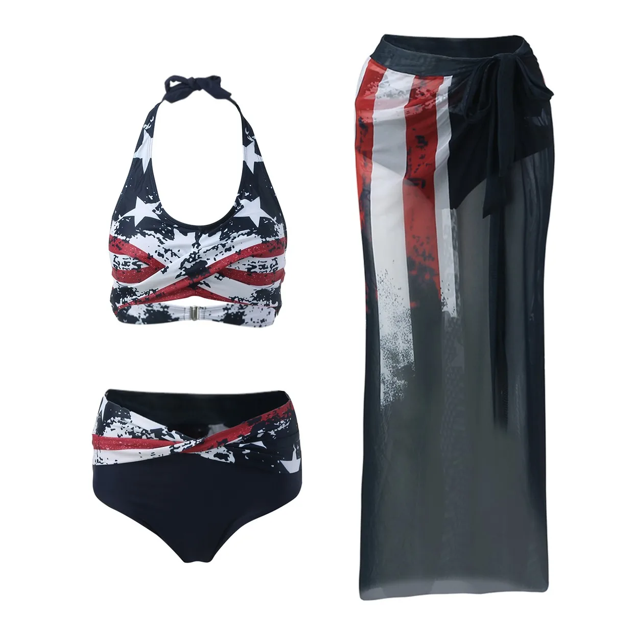 

Женский комплект из 2 предметов с юбкой Galaxy, купальный костюм с принтом + 1 накидка, спортивный бюстгальтер из двух предметов, топ, купальный костюм, нижнее белье средней длины