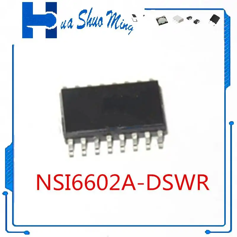 

10Pcs/Lot NSI6602AD NSI6602A-DSWR SOP-16