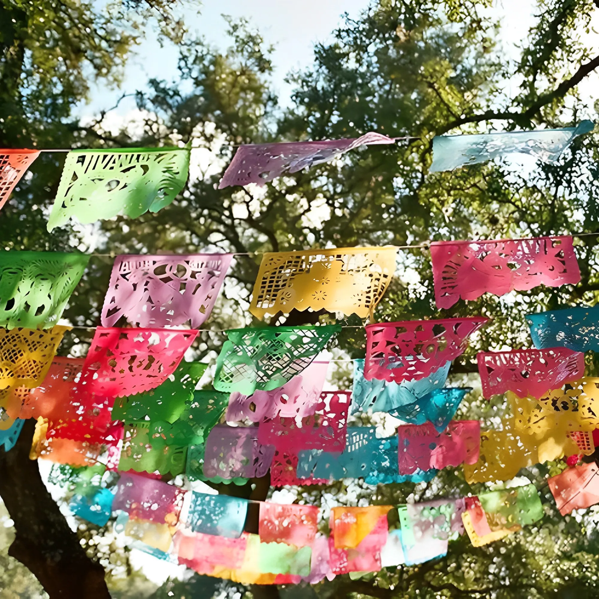 Фон для фотосъемки в мексиканском стиле