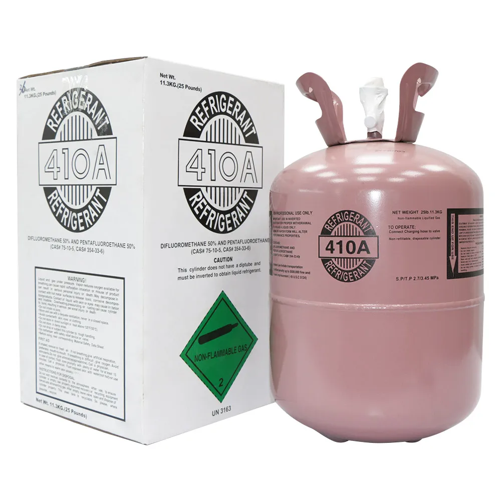 

R410A Refrigerant Steel Cylinder Packaging Tank Cylinder for Air Conditioners 25Lb