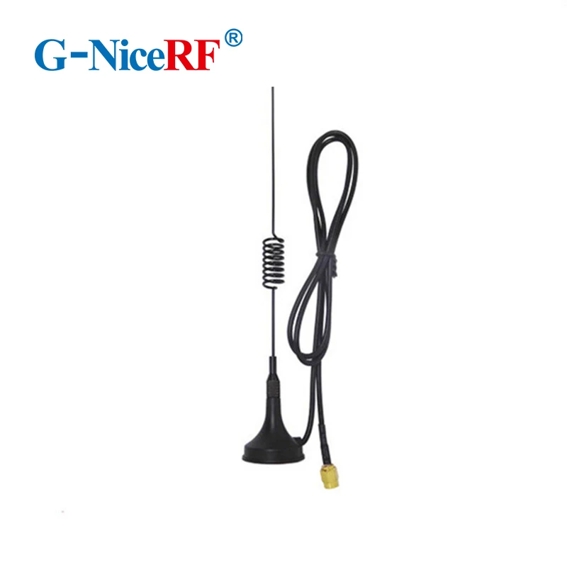 10pcs/lot SW868-XP1M high performace Gain 3.0 868MHz Sucker antenna with 1 meter cable