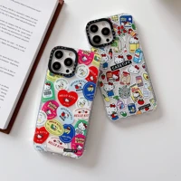 bandai hello kitty cute cartoon phone cases for iphone 13 12 11 pro max xr xs max 8 x 7 lady girl anti drop soft tpu cover gift
