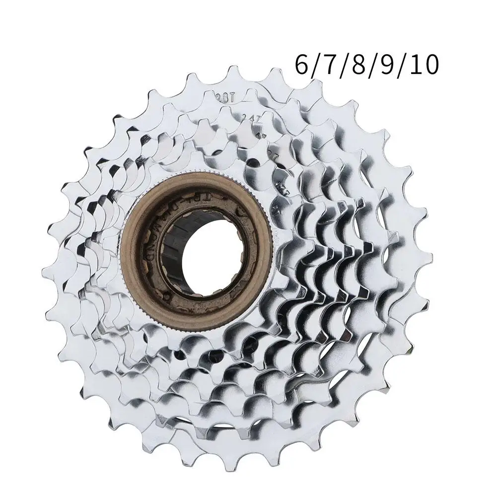 

Bicycle Freewheel 6 7 8 9 10 Speed 11t-36t Mountain Bike High-strength Steel Modified Threaded Flywheel