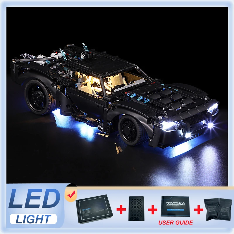 Аксессуары для рукоделия набор LEGO 42127 Бэтмен-батарейка (только Φ без модели