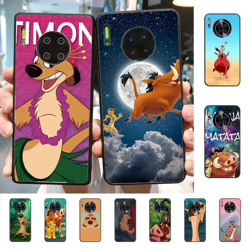 

Disney TIMON Phone Case for Huawei Mate 20 10 9 40 30 lite pro X Nova 2 3i 7se