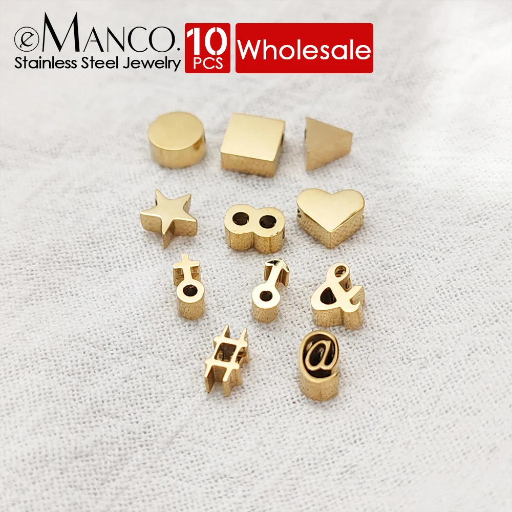 EManco 10 шт. подвески для рукоделия Золотая цепочка аксессуары дизайнерские