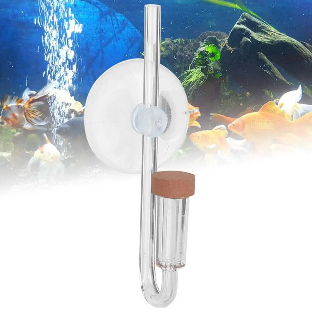 

[ Ready Stock ] Co2 Refiner Acrylic Transparent U Shape Mini Co2 Diffuser Aquarium Accessories For Fish Tank