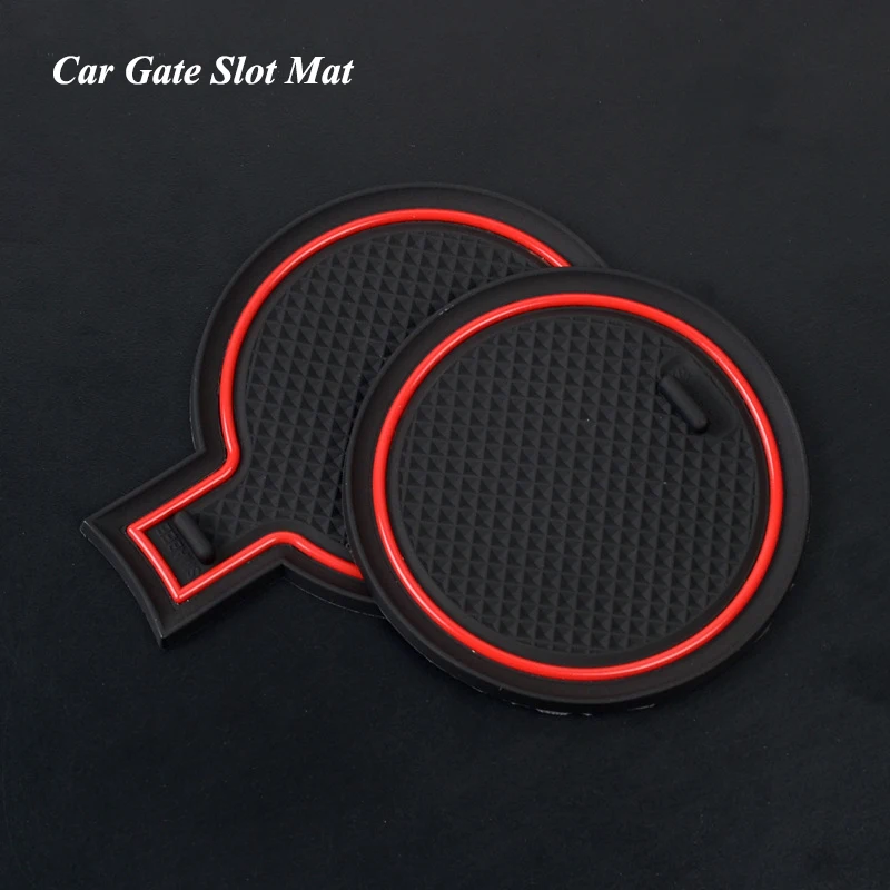 

Anti-Slip Gate Slot Mat Rubber Coaster For Volvo V40 2013 ~ 2018 Non-Slip Mats Door Groove Pad Car Interior Accessories