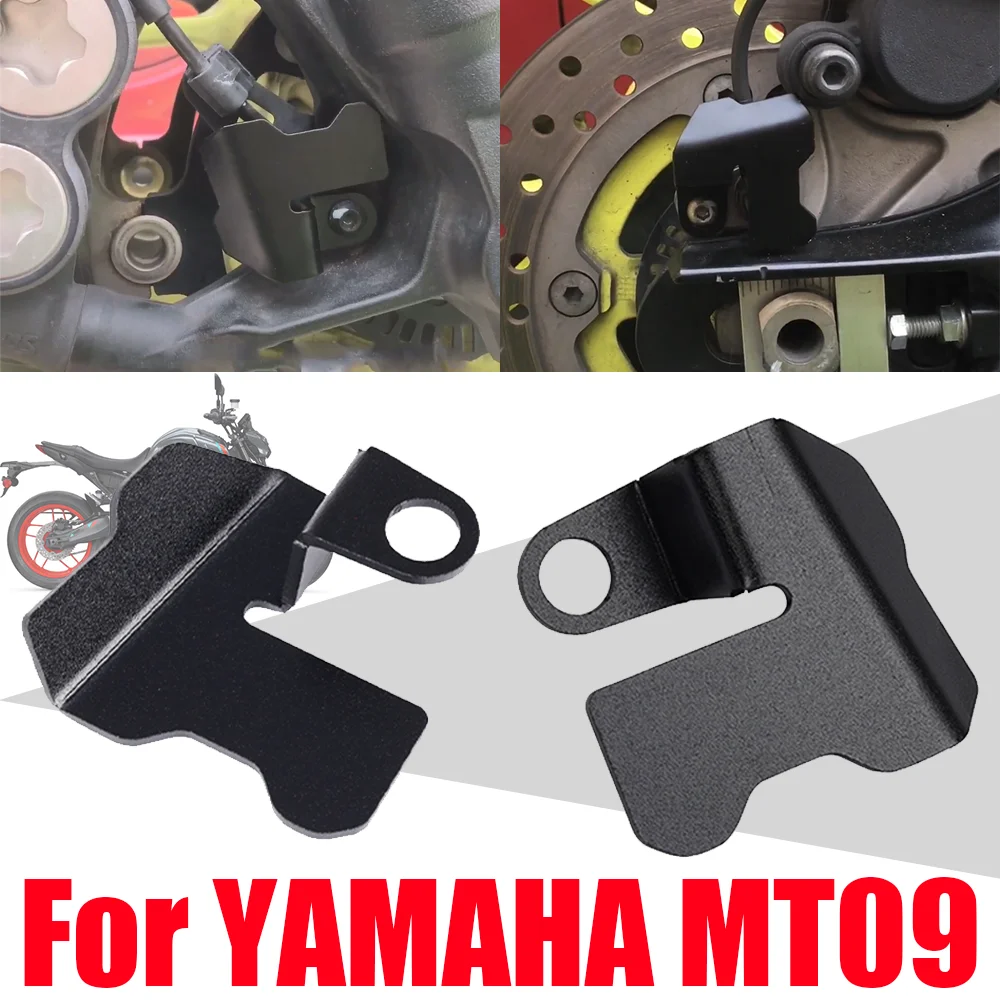 

For Yamaha MT09 MT-09 SP FZ09 FZ-09 2013-2023 2021 2022 Motorcycle Accessories Front Rear ABS Sensor Guard Protection Cover Cap
