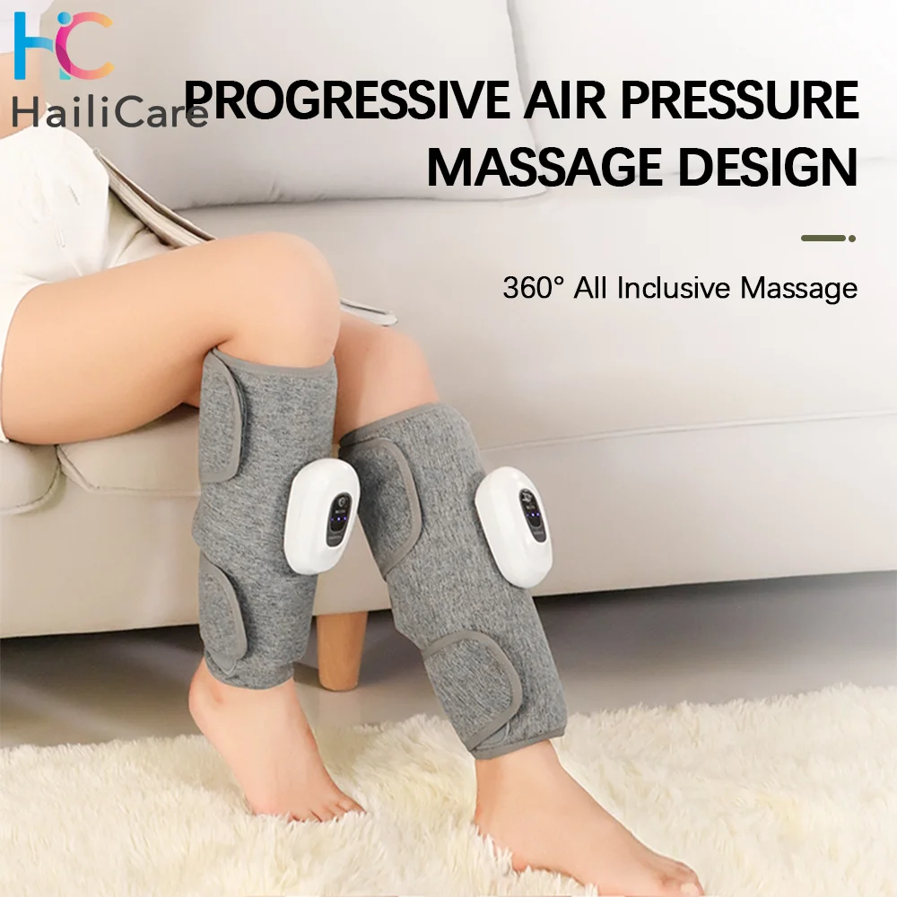 

Smart Leg Massage 3 Mode Full Pressotherapy Leg Air Compression Massager Wireless Electric Air Compress Foot Pain Relief Massage