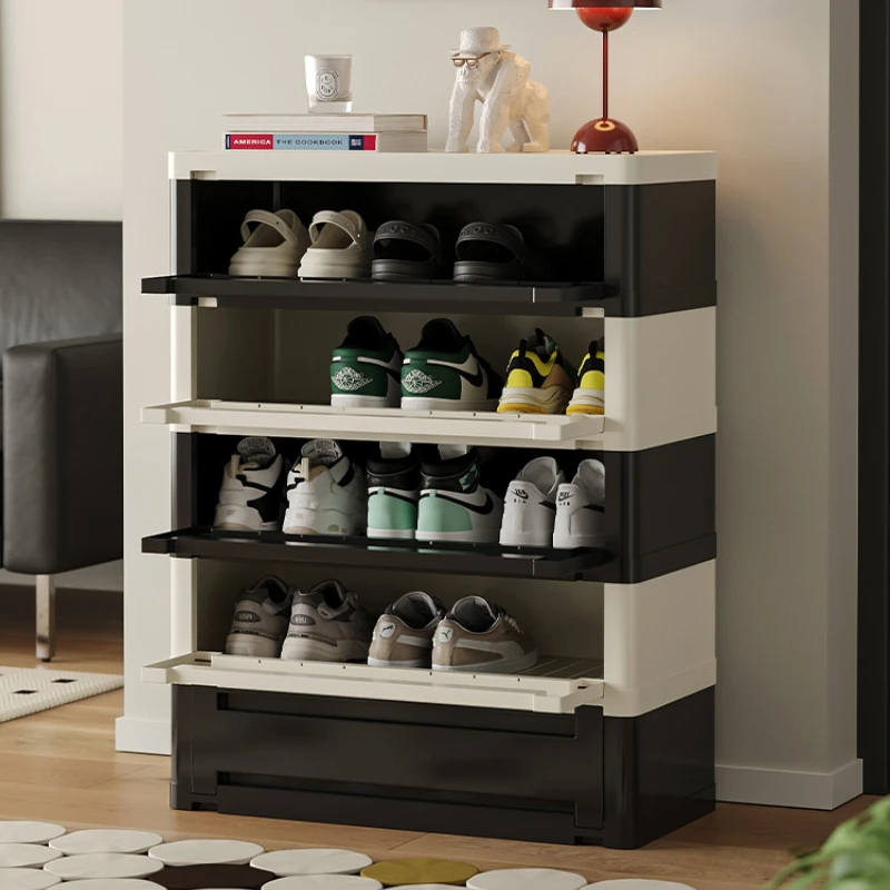 Шкаф в стиле Lego для небольших помещений креативный шкаф обуви модный комод