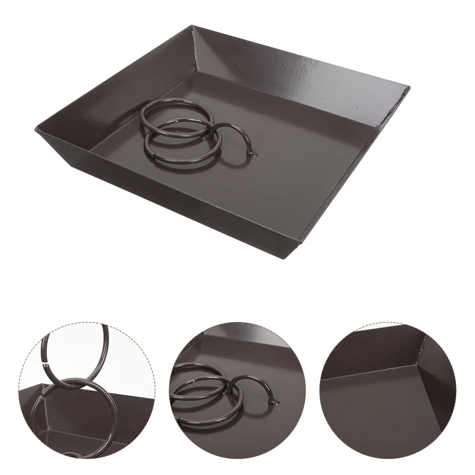 

Rain Chain Container Black Container Rain Chain Bowl Gutter Rain Basin Ornament Container