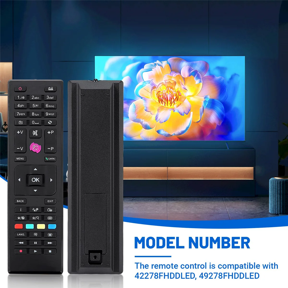 Замененный пульт дистанционного управления RC4875 подходит для светодиодного