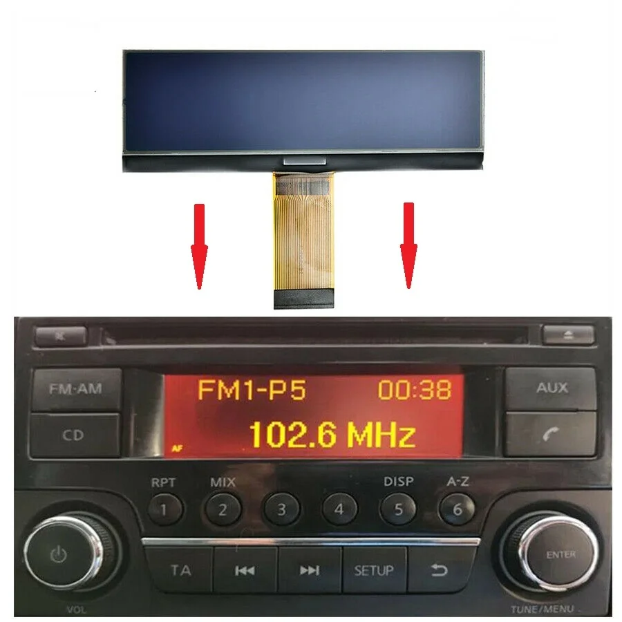 ЖК-экран для Nissan Qashqai Juke Micra Navara Auto