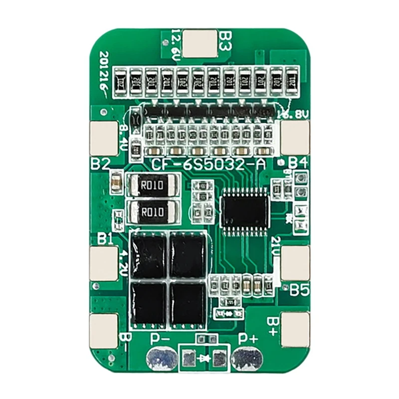 

6S 12A 24V Pcb Bms Lithium Battery 6Packs 18650 Lithium Battery Cell Module Protection Board